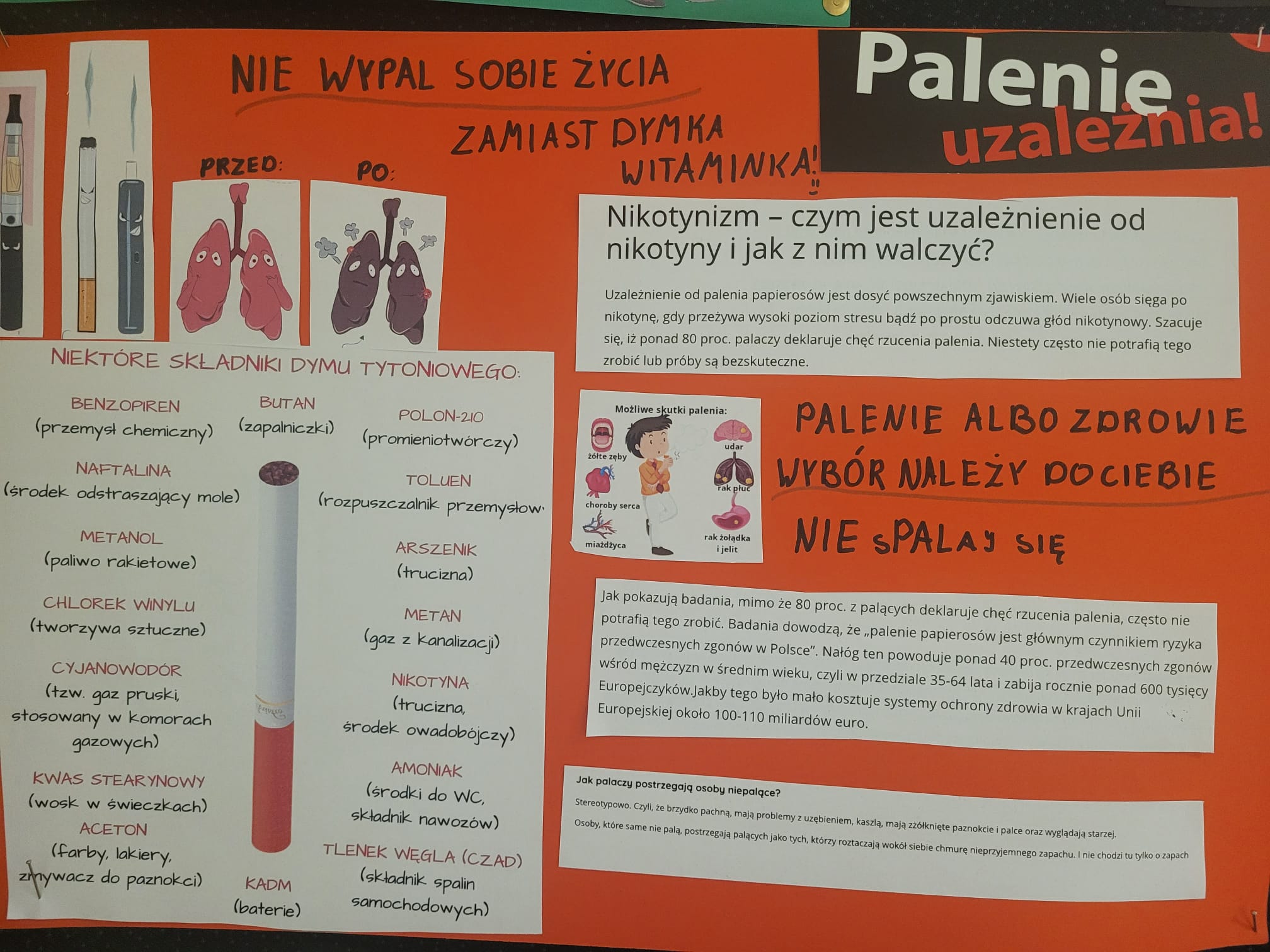 Zdjęcie obrazujące aktualność: Światowy Dzień Rzucania Palenia 